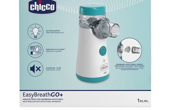 Chicco easy breath go+ aerosol mesh con membrana sostituibile